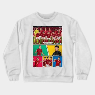 Timnas Indonesia pila aff  2022 Crewneck Sweatshirt